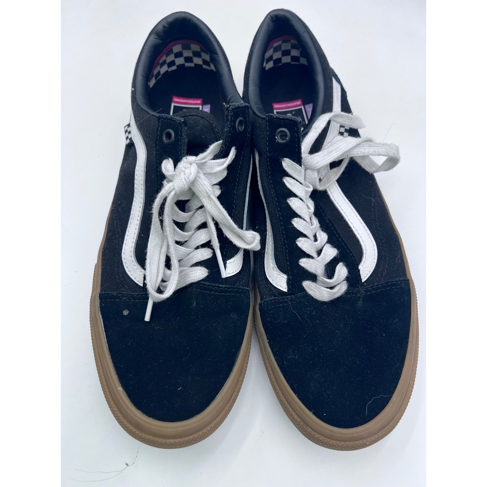 Vans Skate Old Skool Black White Gum Sole Shoes Mens 11.5 VN0A5FCBB1L